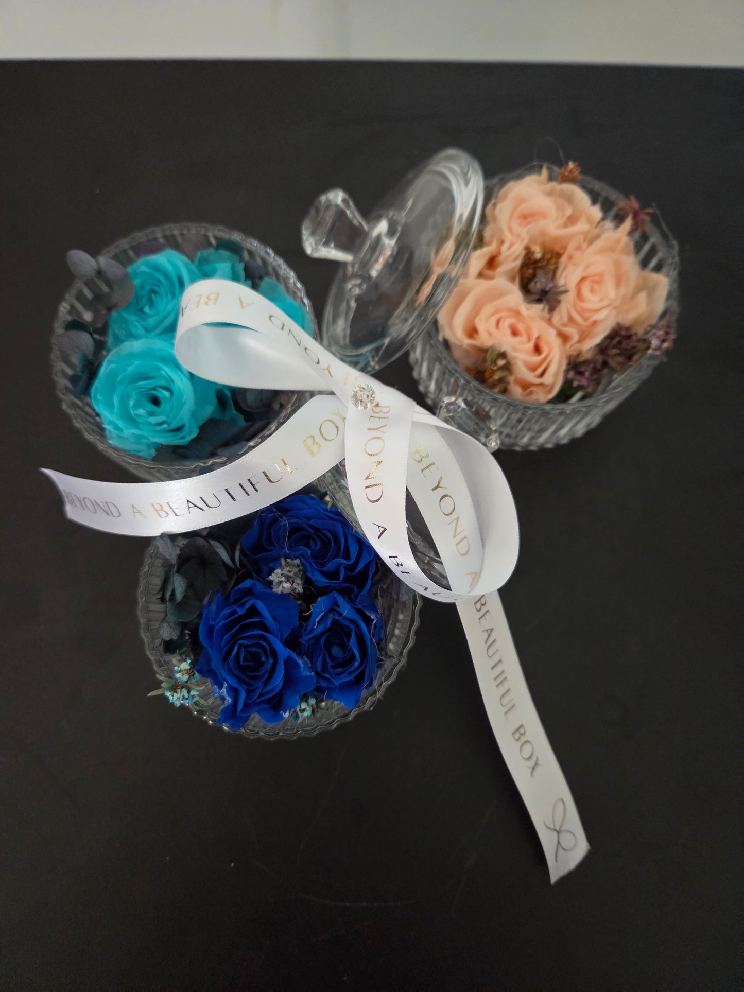 Mini Trinkets variety -  Hand-crafted Preserved Roses and Flowers